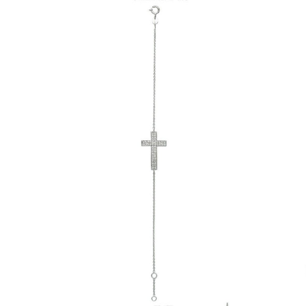 0.50 Carat Diamond Cross Bracelet